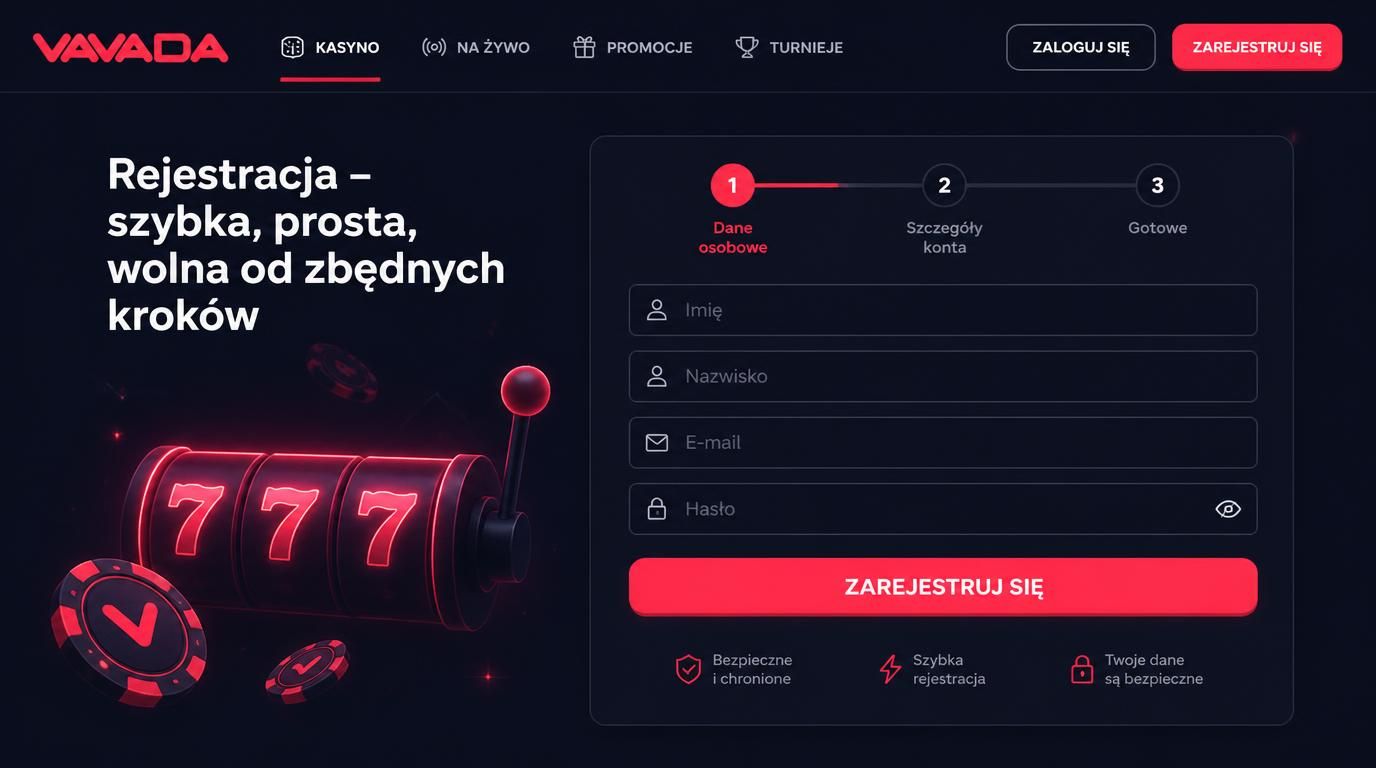 Formularz rejestracji użytkownik